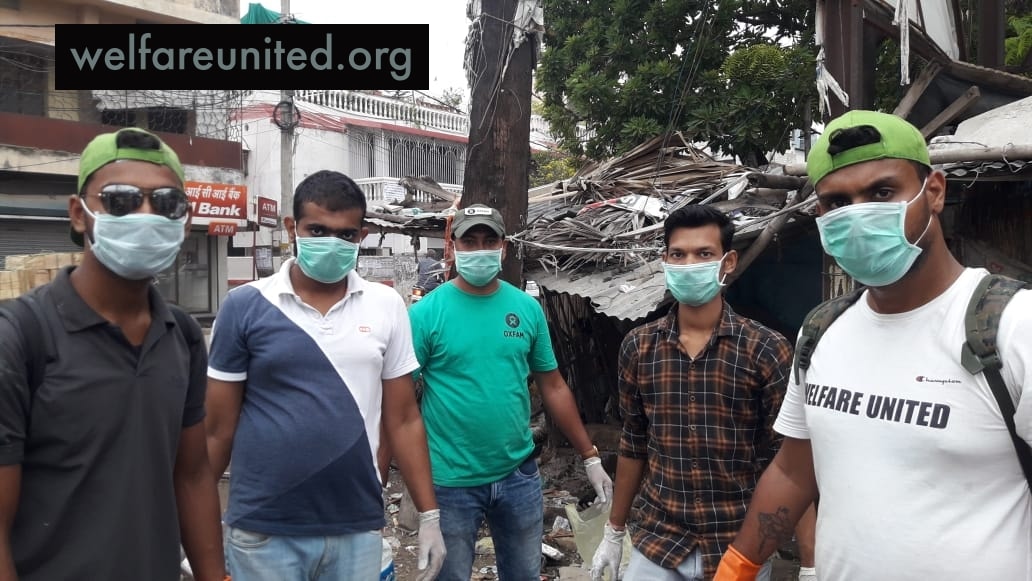 Clean patna drive at Bahadurpur slum 20th October 2019