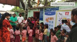 Awareness program on world handwashing day with children