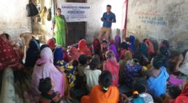 Awareness program at Kamla Nehru nagar slum