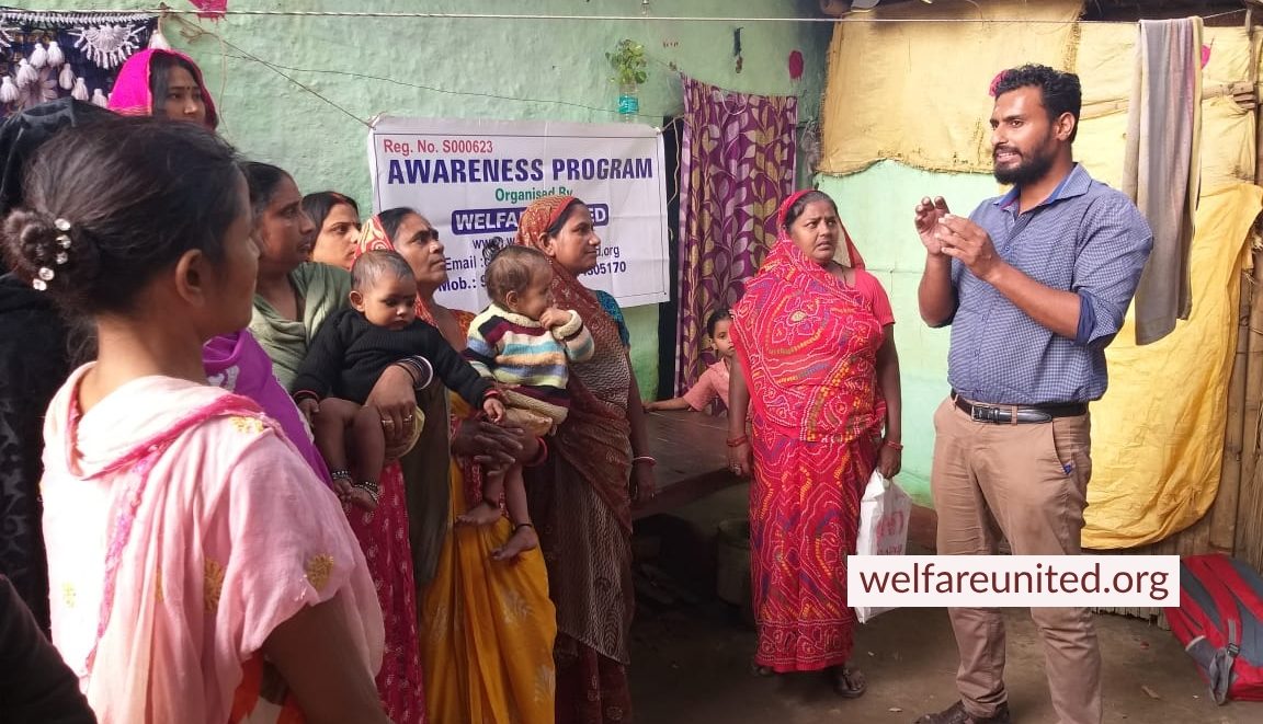 Awareness program at Adalatganj slum patna