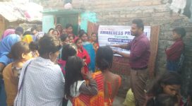 Awareness program at Kamla Nehru Nagar for women health and child nutrition