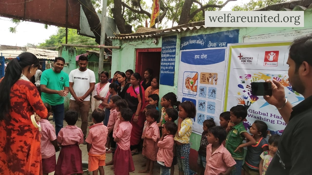 Awareness program on world handwashing day with children