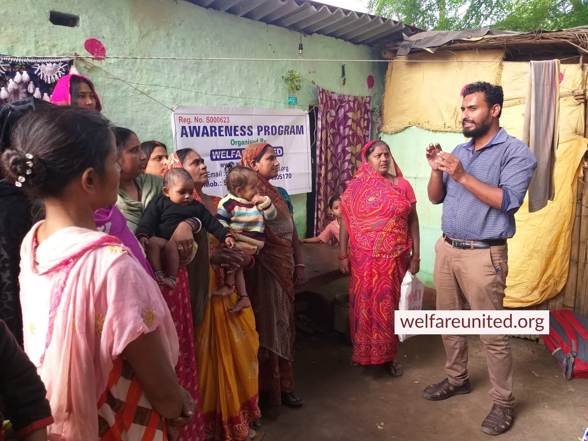 Awareness program at Adalatganj slum patna