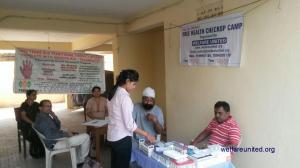 Free health checkup camp on world diabetes day