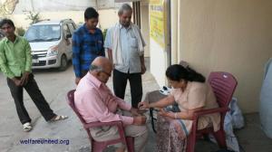 Free health checkup camp on world diabetes day