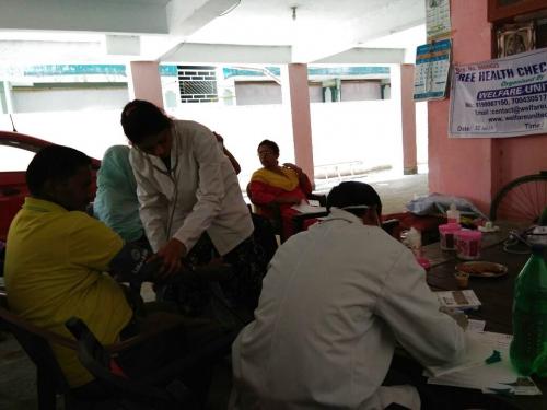 free health check up camp