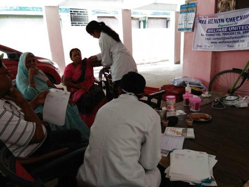 free health check up camp