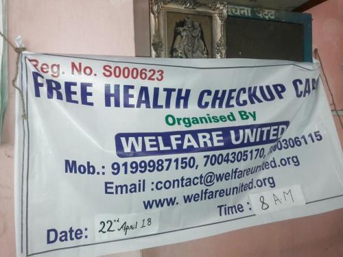 free health check up camp