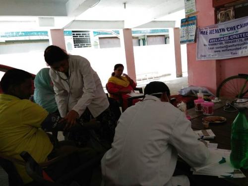 free health check up camp