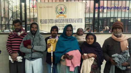 woolen clothes distribution sai mandir 1