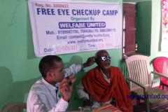 Free Eye checkup camp