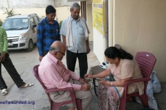 Free health checkup camp on world diabetes day