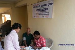 Free health checkup camp on world diabetes day